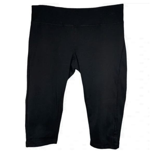 Zella Studio Luxe High Waist Capri Leggings in Black Size XS - Picture 2 of 3